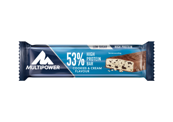 Protein Bar 53%, Cookies & cream, 50 g