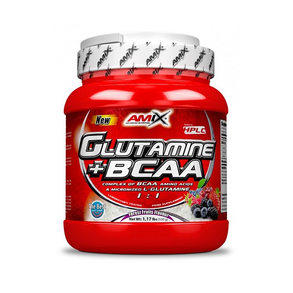 Amix Glutamine + BCAA 530g Narandža