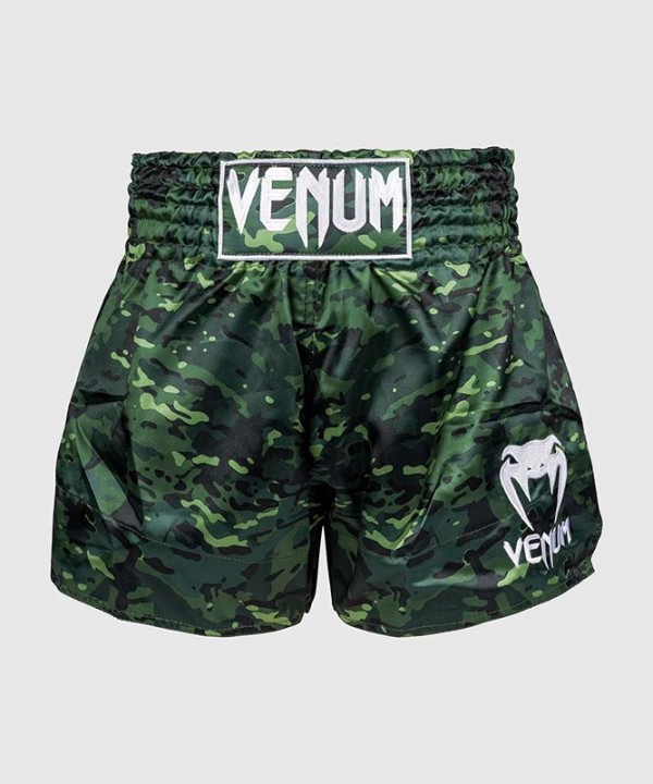 Venum Classic Muay Thai Šorc Zeleno Kamuflažni M