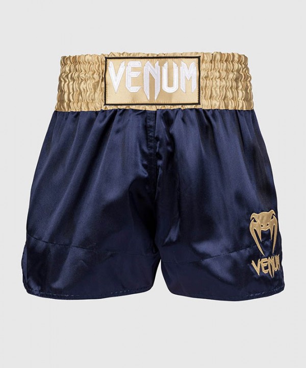 Venum Classic Muay Thai Šorc Mornarsko Plavi/Zlatni M