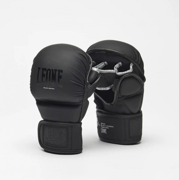 Leone Rukavice MMA Sparing Black Edition L