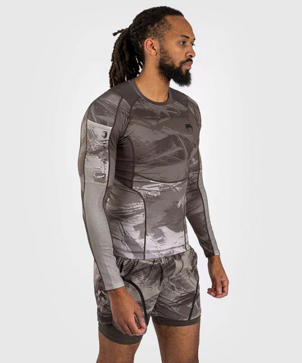 Venum Electron 3.0 Rashguard Dugi Rukav Sand L